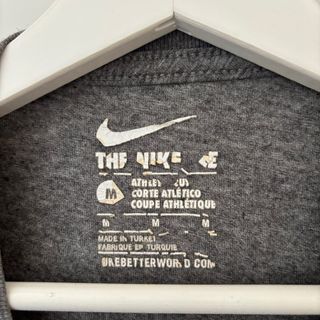 Camiseta Nike Talla M Gris