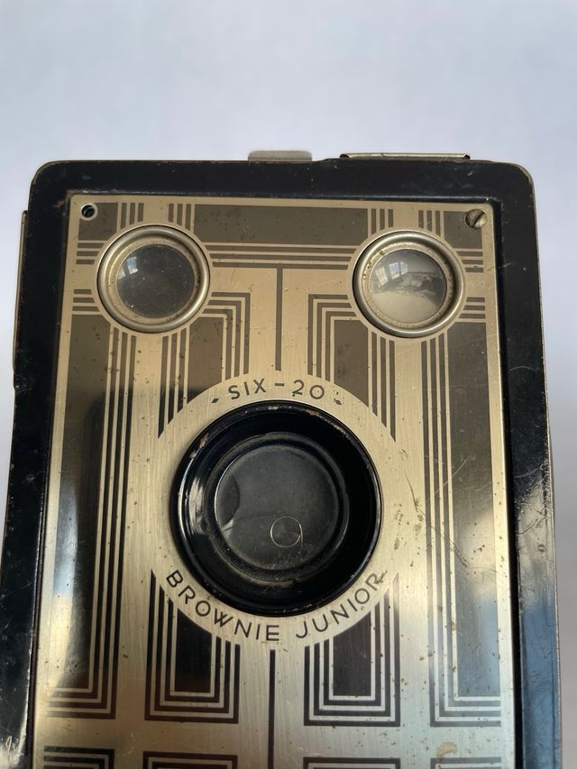 Cámara Kodak Brownie Junior Vintage