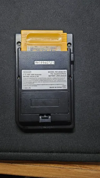 Game Boy Pocket Negra IPS