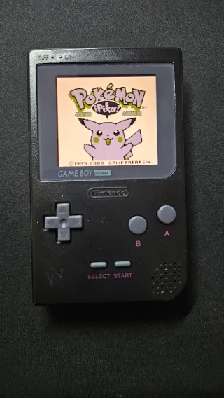 Game Boy Pocket Negra IPS