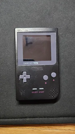 Game Boy Pocket Negra IPS