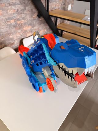 Camión T-REX Azul y Naranja