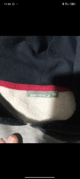 Sudadera John Smith Gris y Negra