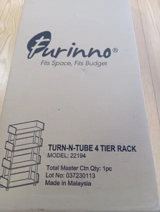 Estantería 4 Niveles Sin Herramientas