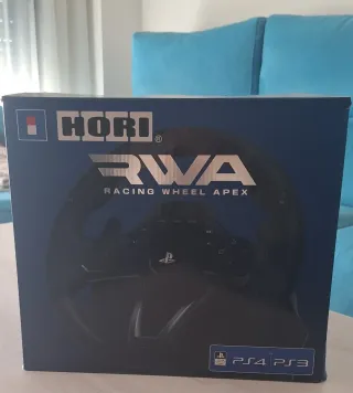 Volante Hori RWA PS3/PS4 +Juego Gran Turismo Sport