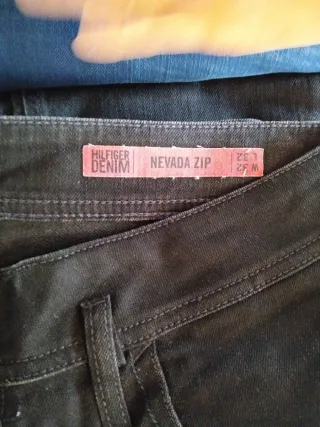 Pantalones Tommy Hilfiger Mujer Azul y Negro