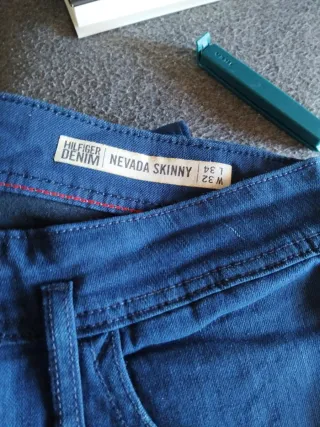 Pantalones Tommy Hilfiger Mujer Azul y Negro