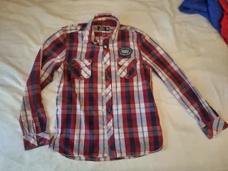 Camisa cuadros Green Coast Talla S