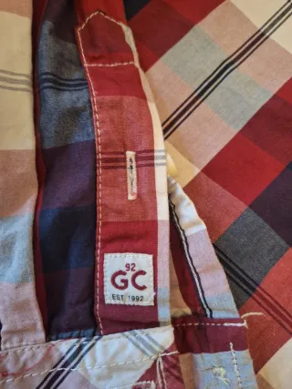 Camisa cuadros Green Coast Talla S