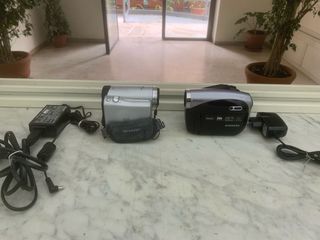 Coppia Videocamere Sharp e Samsung