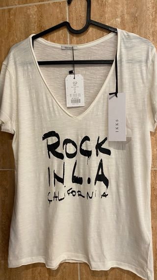 Camiseta IKKS Rock in L.A. Talla S