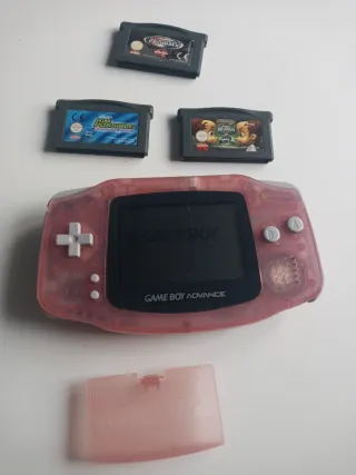 Consola Game Boy Advance + 3 Juegos