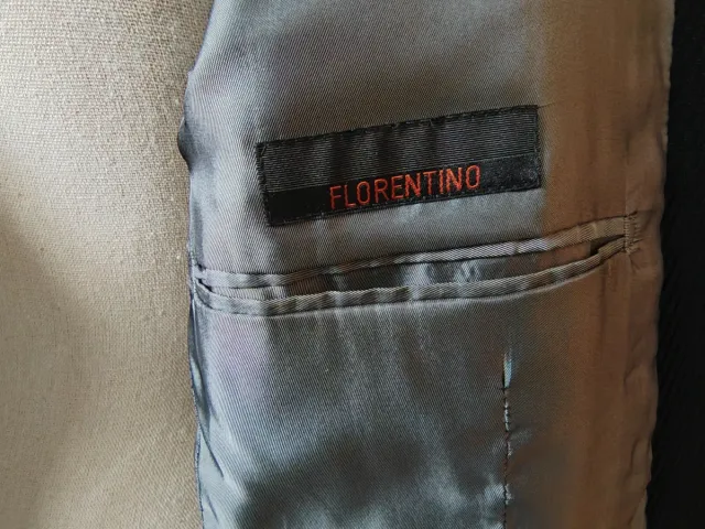 Abrigo largo pana hombre Florentino negro