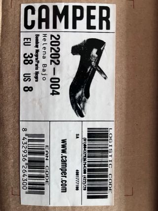 Zapatos Camper piel tacón Talla 38