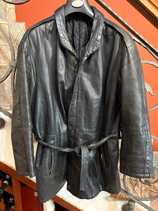 Giacca uomo vera pelle vintage