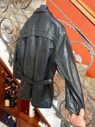 Giacca uomo vera pelle vintage