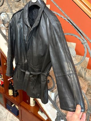 Giacca uomo vera pelle vintage