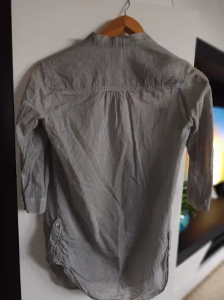 Camisa Bershka rayas S/36/8