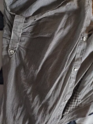 Camisa Bershka rayas S/36/8