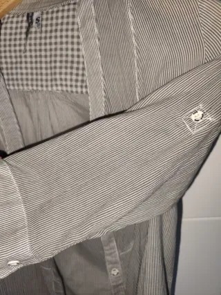 Camisa Bershka rayas S/36/8