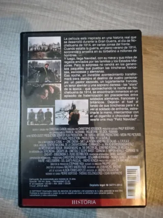 DVD Feliz Navidad - Drama Histórico