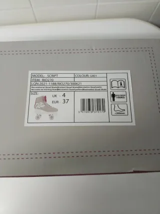 NUEVOS Patines Rio Roller N⁰ 37