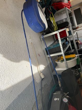 Compresor de aire HP2 manguera y el carrito alarga