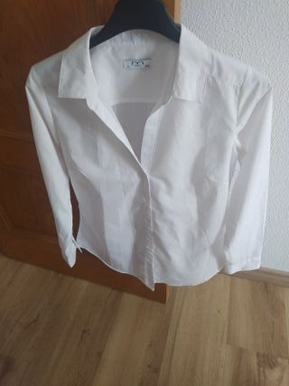 Camisa blanca talla S