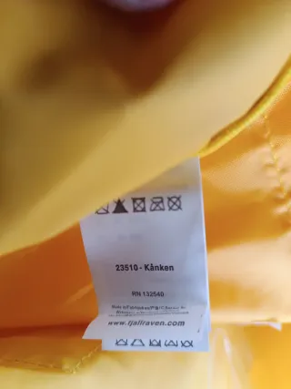 Mochila FjallRaven Kanken Amarilla