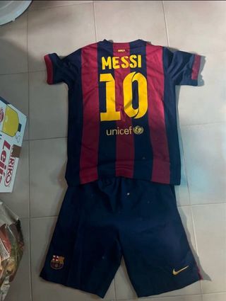 Equipación FC Barcelona Messi Nike