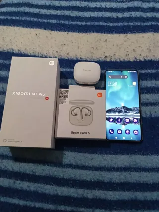 Xiaomi 14T Pro y Redmi Buds 6 Blanco