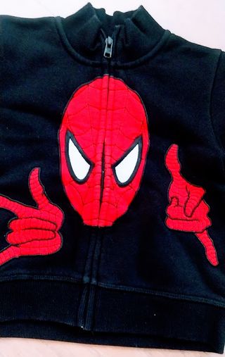 Felpa H&M Spiderman 12/18 mesi
