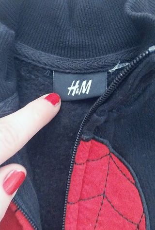 Felpa H&M Spiderman 12/18 mesi