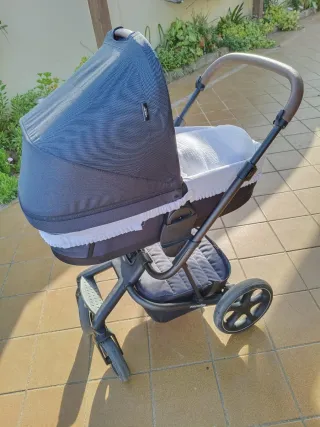 Carro + capazo + silla bebé