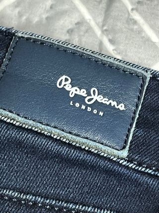 Vaqueros Skinny Tiro Alto Mujer Talla M