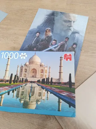 Pack 2 Puzzles: Star Wars y Taj Mahal