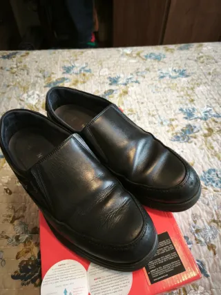 Zapatos de piel negros hombre talla 42