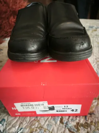 Zapatos de piel negros hombre talla 42