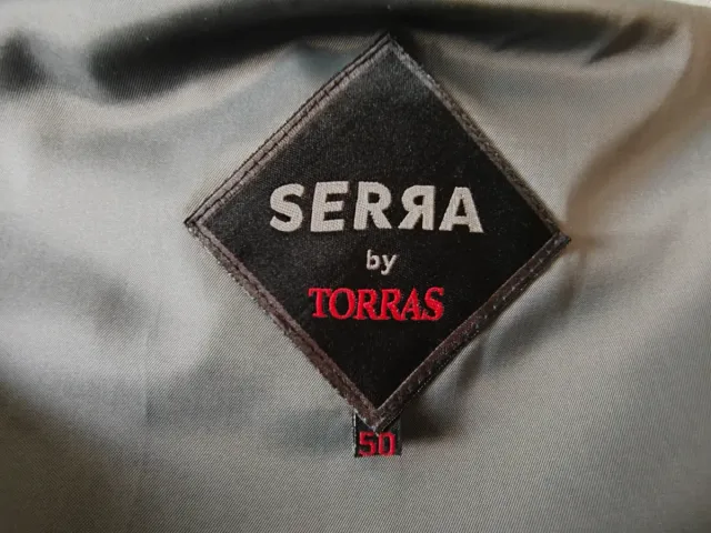 Chaqueta Piel Negra Serra Torras