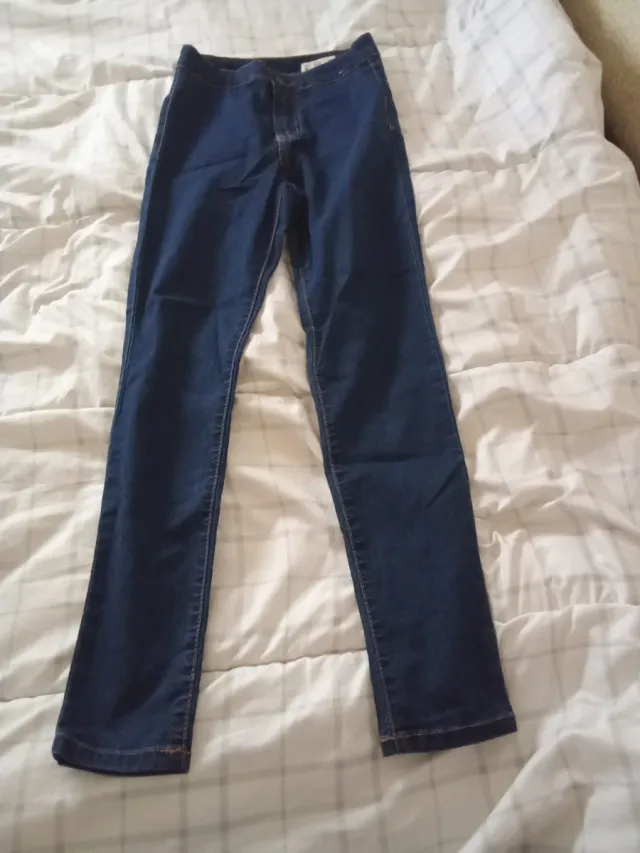 Pantalón vaquero mujer azul