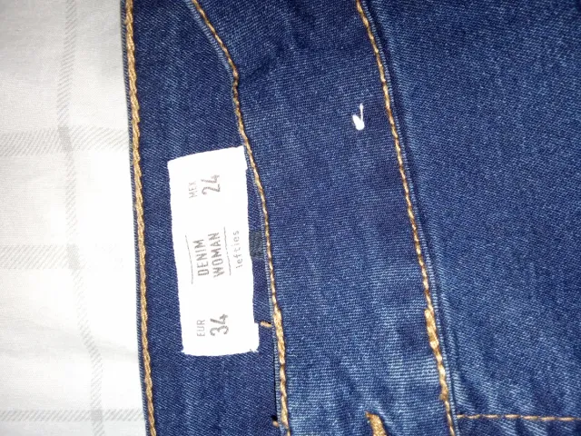 Pantalón vaquero mujer azul