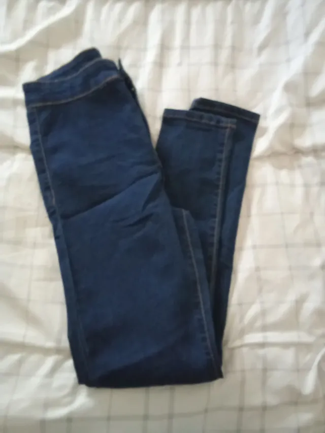 Pantalón vaquero mujer azul