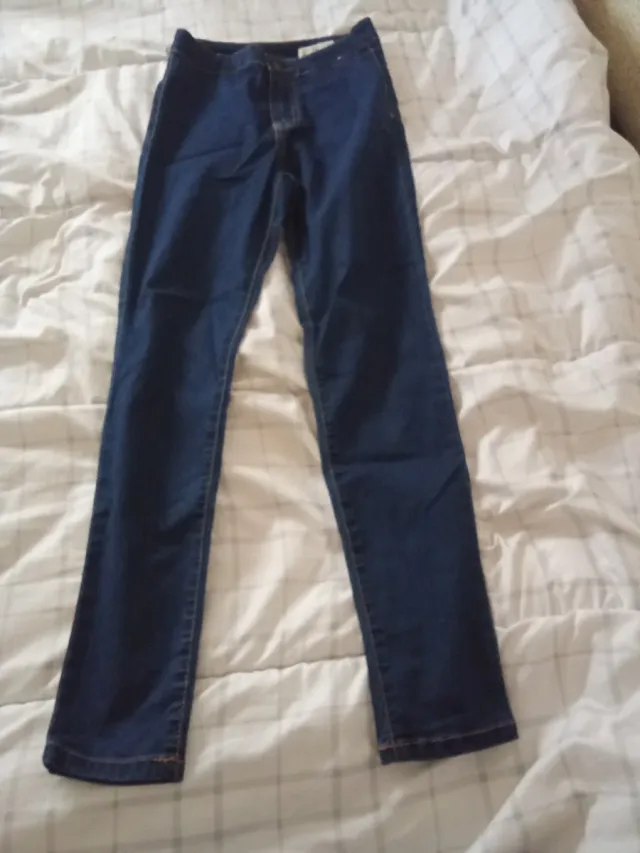 Pantalón vaquero mujer azul