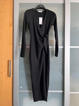 Vestito elegante nero tg. S Mango