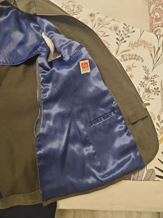 Chaqueta de caza verde