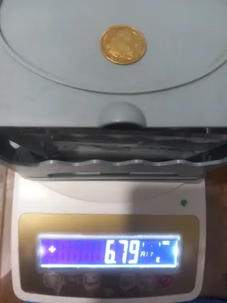 Moneda de Oro Carlos III 1802