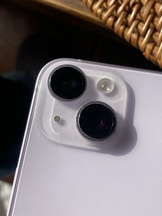 "iPhone 14 128GB • Morado • 100% batería •Perfecto