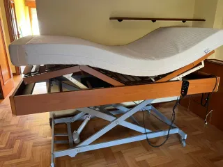 Cama articulada motorizada, colchón recogr Logroño