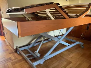 Cama articulada motorizada, colchón recogr Logroño