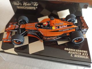 Coche Minichamps 1:43 Orange Arrows A22 Bernoldi